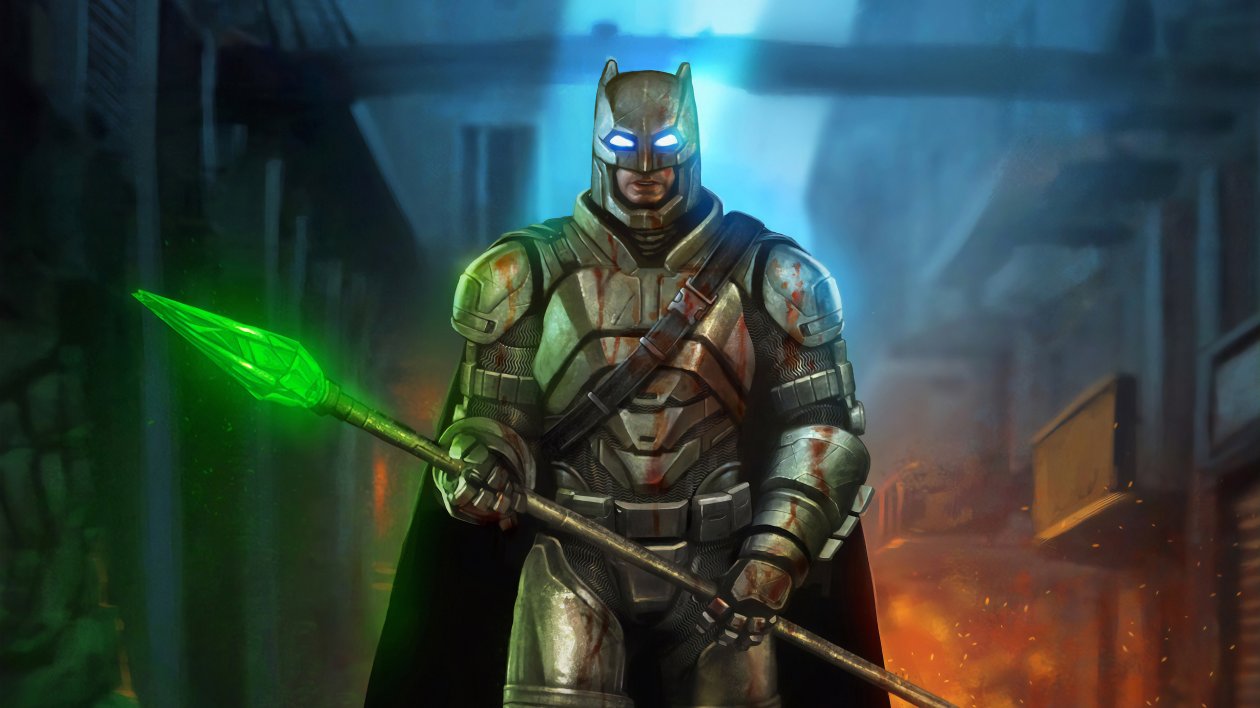Batman With Krypton Sword