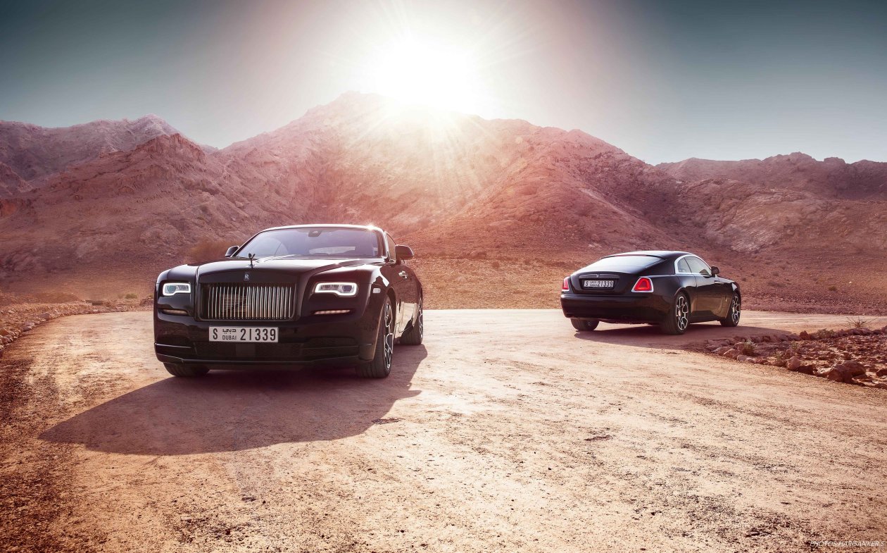 Rolls Royce Wraith Black Badge 4k