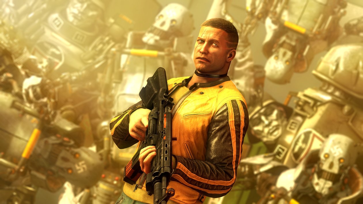 BJ Blazkowicz Wolfenstein II The New Colossus 4k