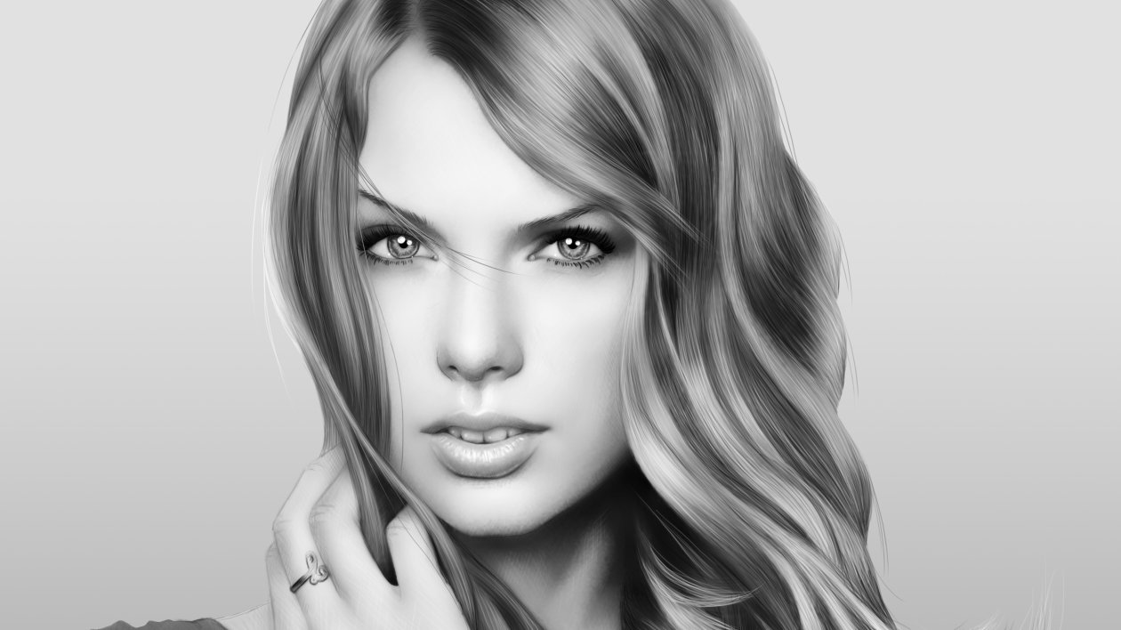 Taylor Swift Digital Painting