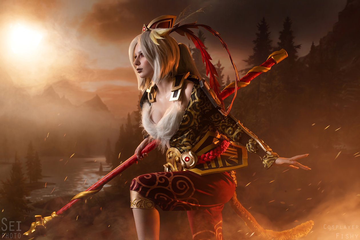 Darya Kravets Dota 2 Cosplay 4k