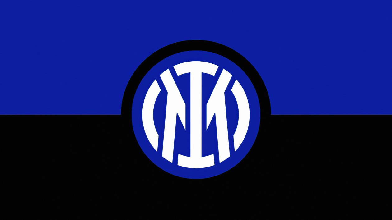 Inter Milan Logo Minimal 8k