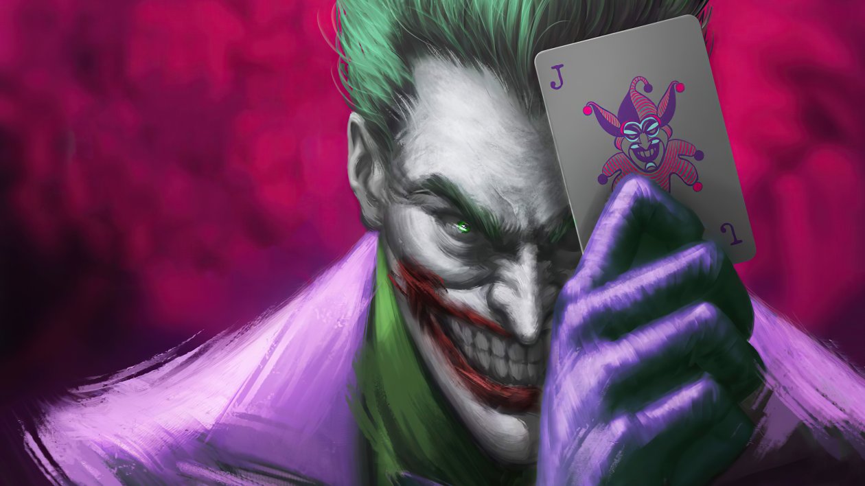 Joker Play Card 4k