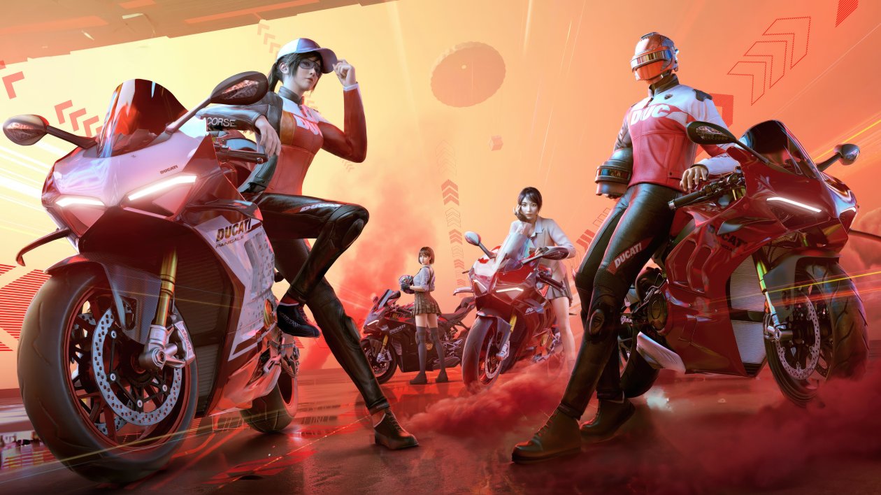 Pubg Game Ducati Biker