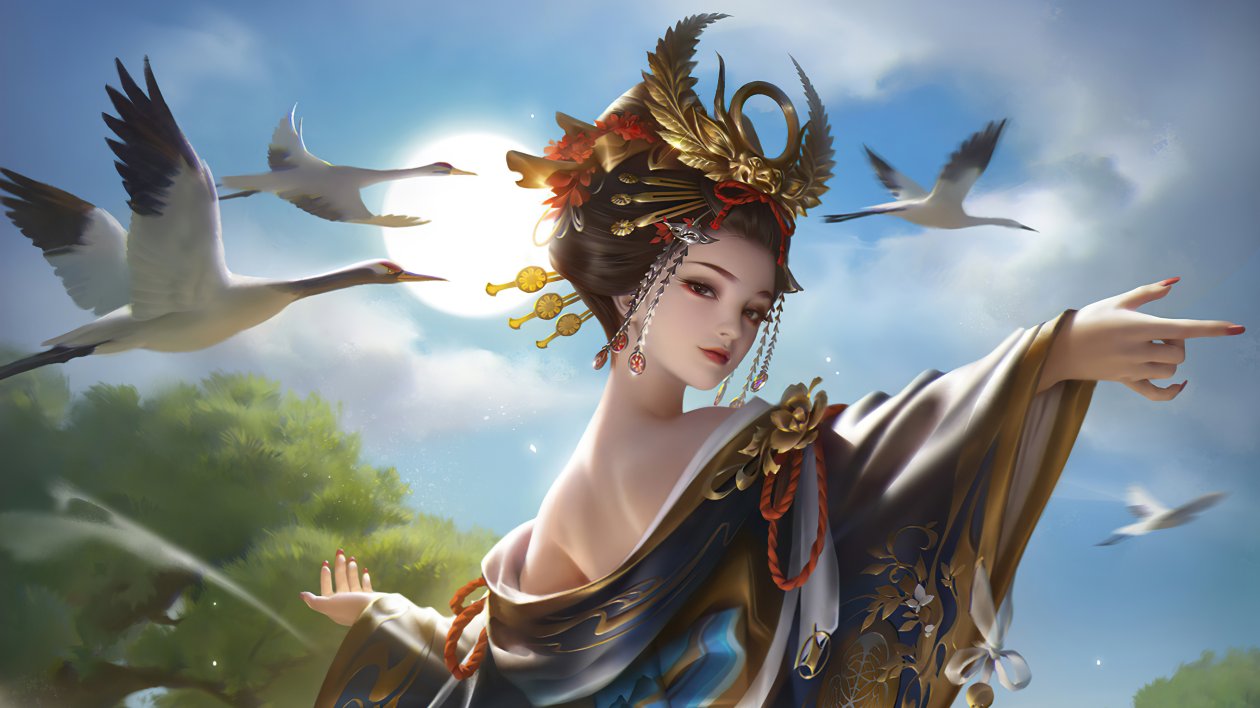 Queen Of Ancient City 4k