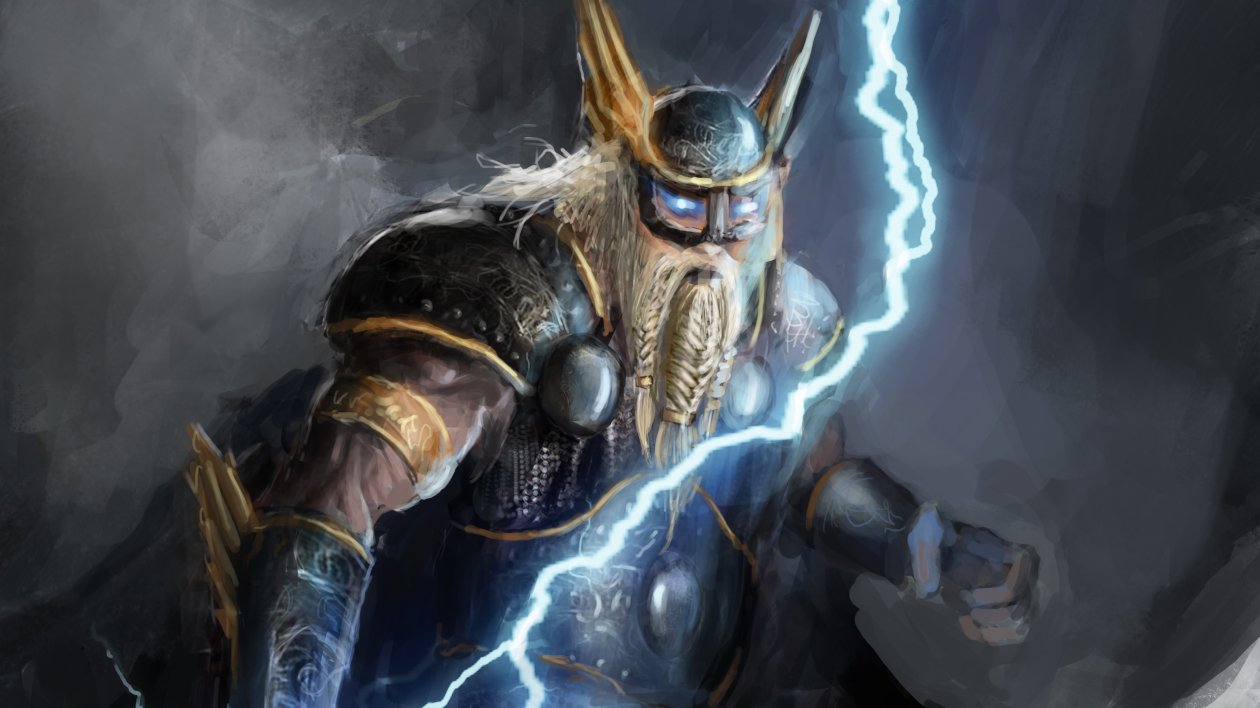 Norse God Of Lightning 4k