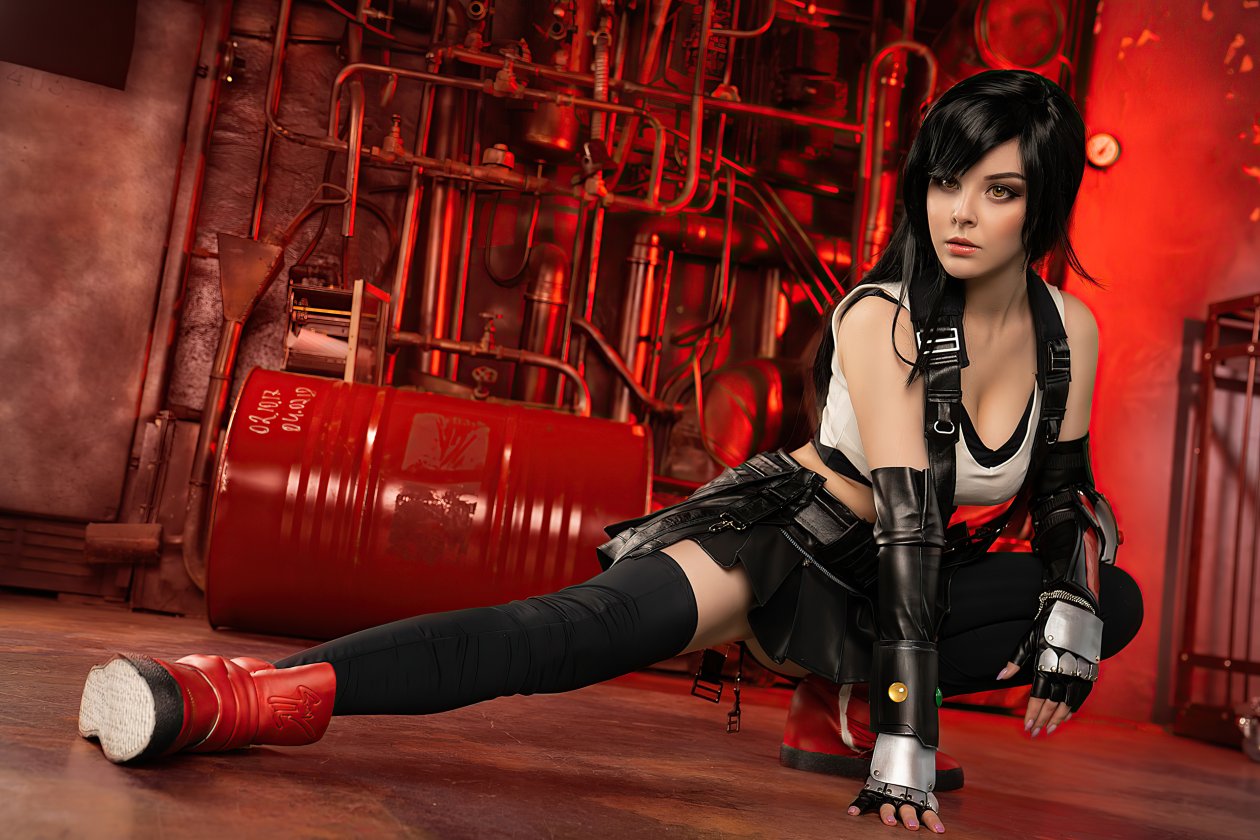 Tifa Lockhart Cosplay 4k