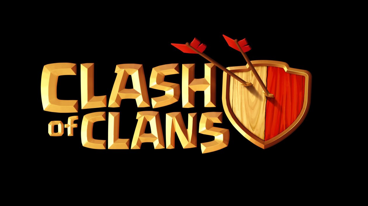 Clash Of Clans Logo 4k