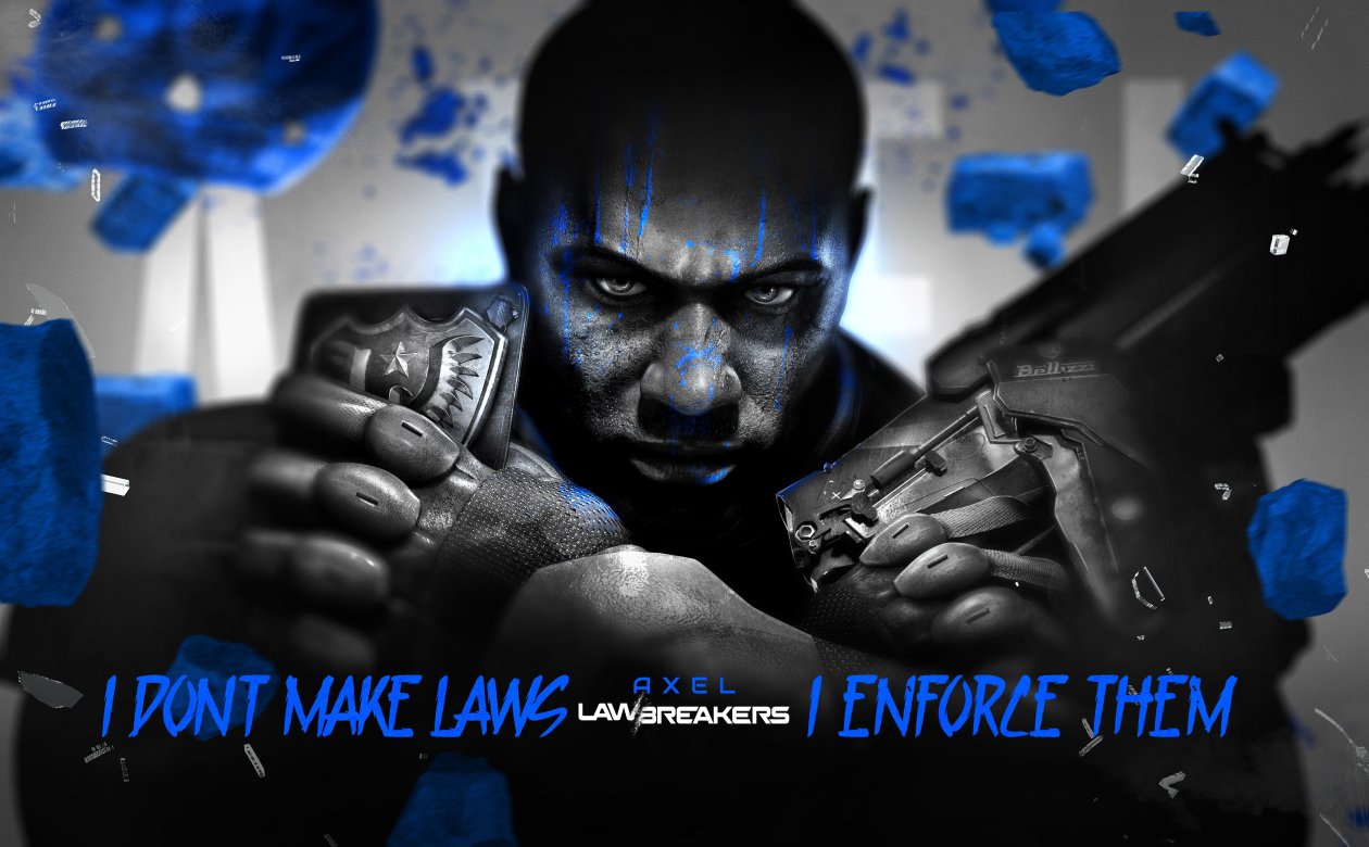 Law Breakers Enforcer Law Axel Headshot