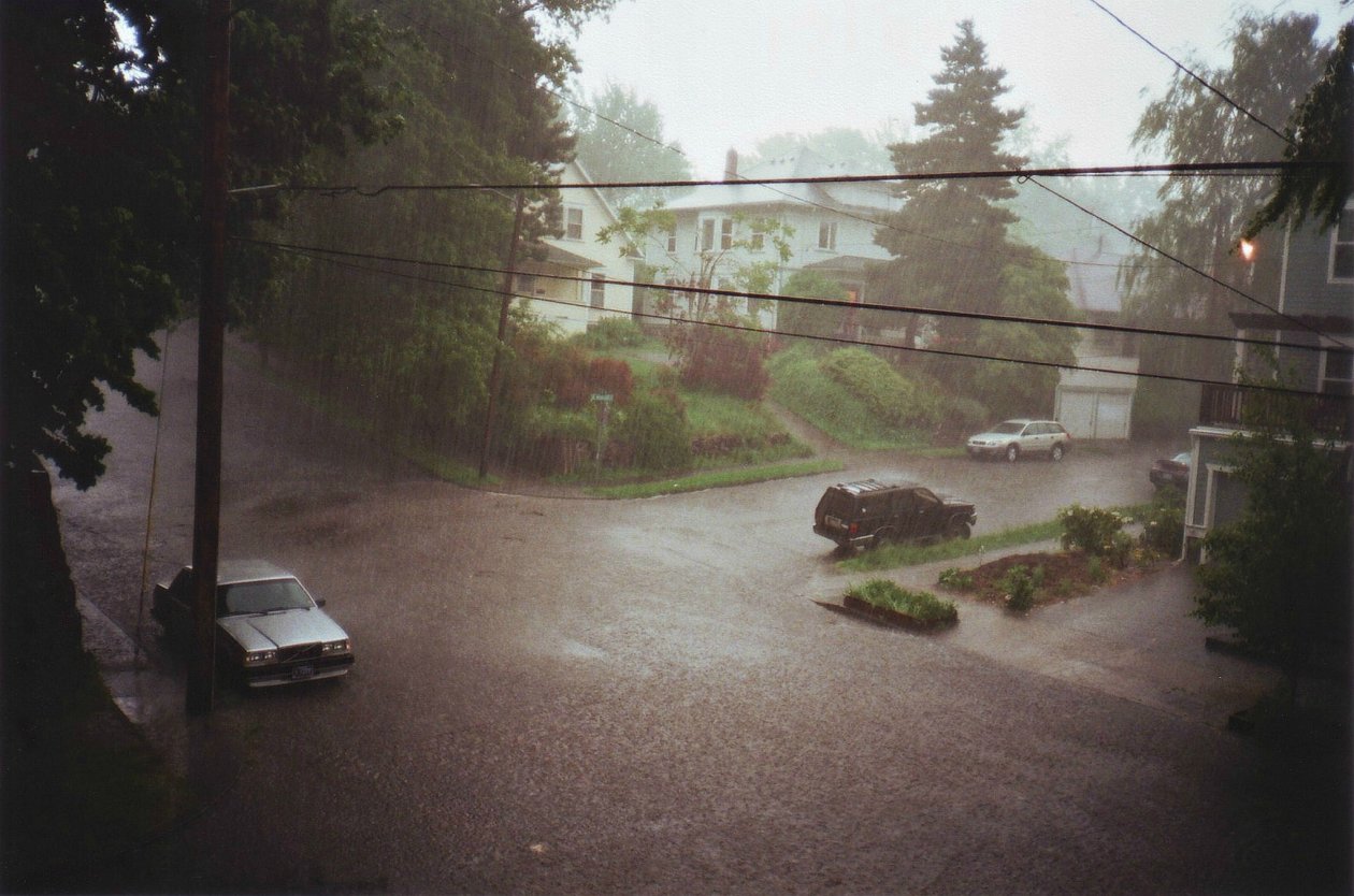 Rain In Small Town