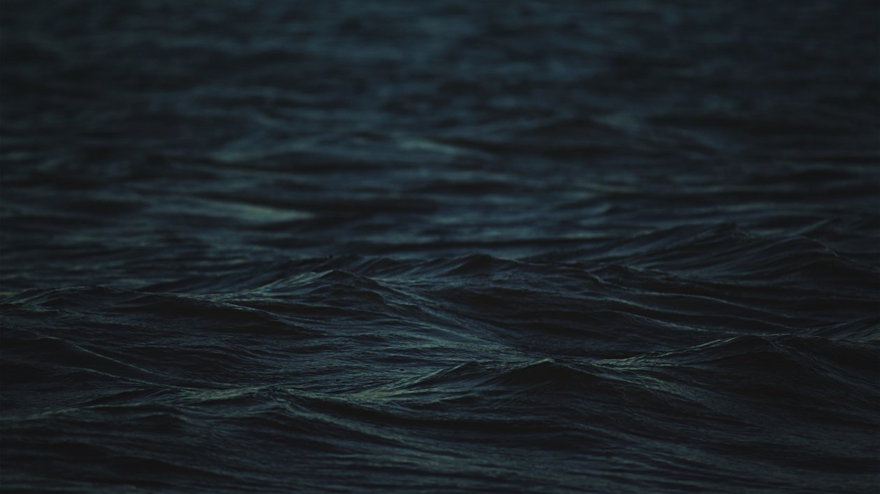 Dark Sea Waves 4k
