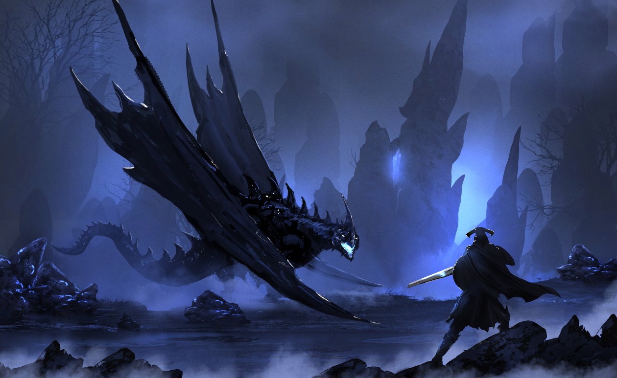 Warrior Vs Dragon 5k