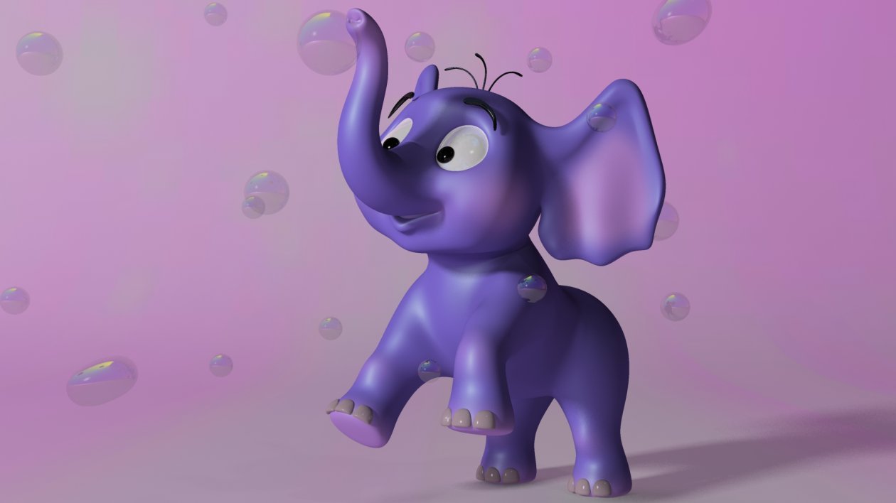 3D Elephant