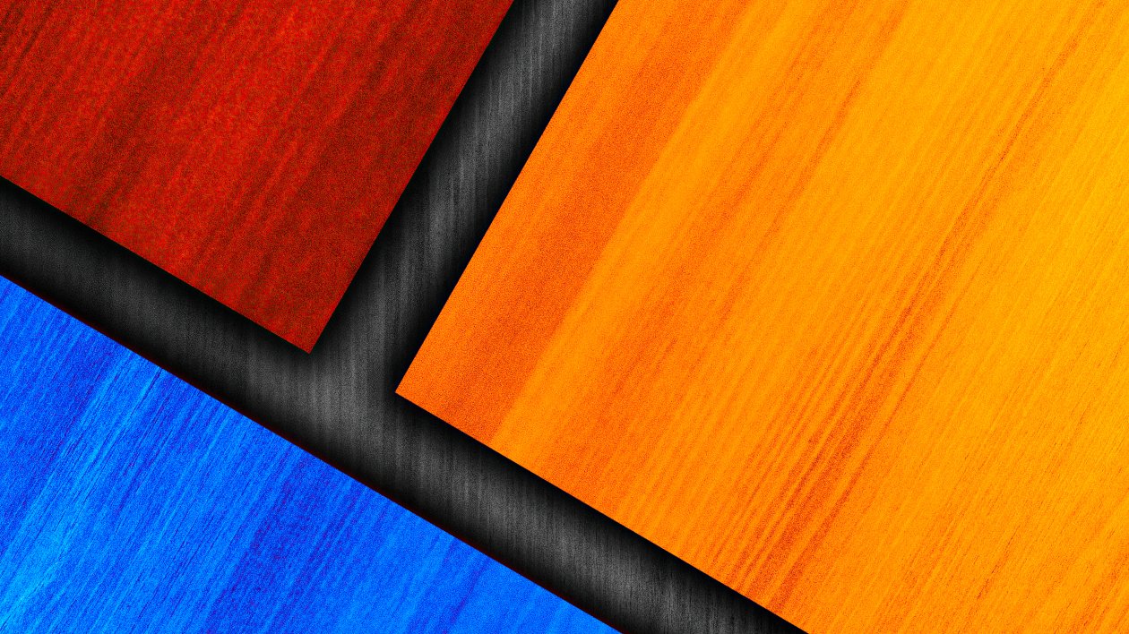 Color Wood Window 4k