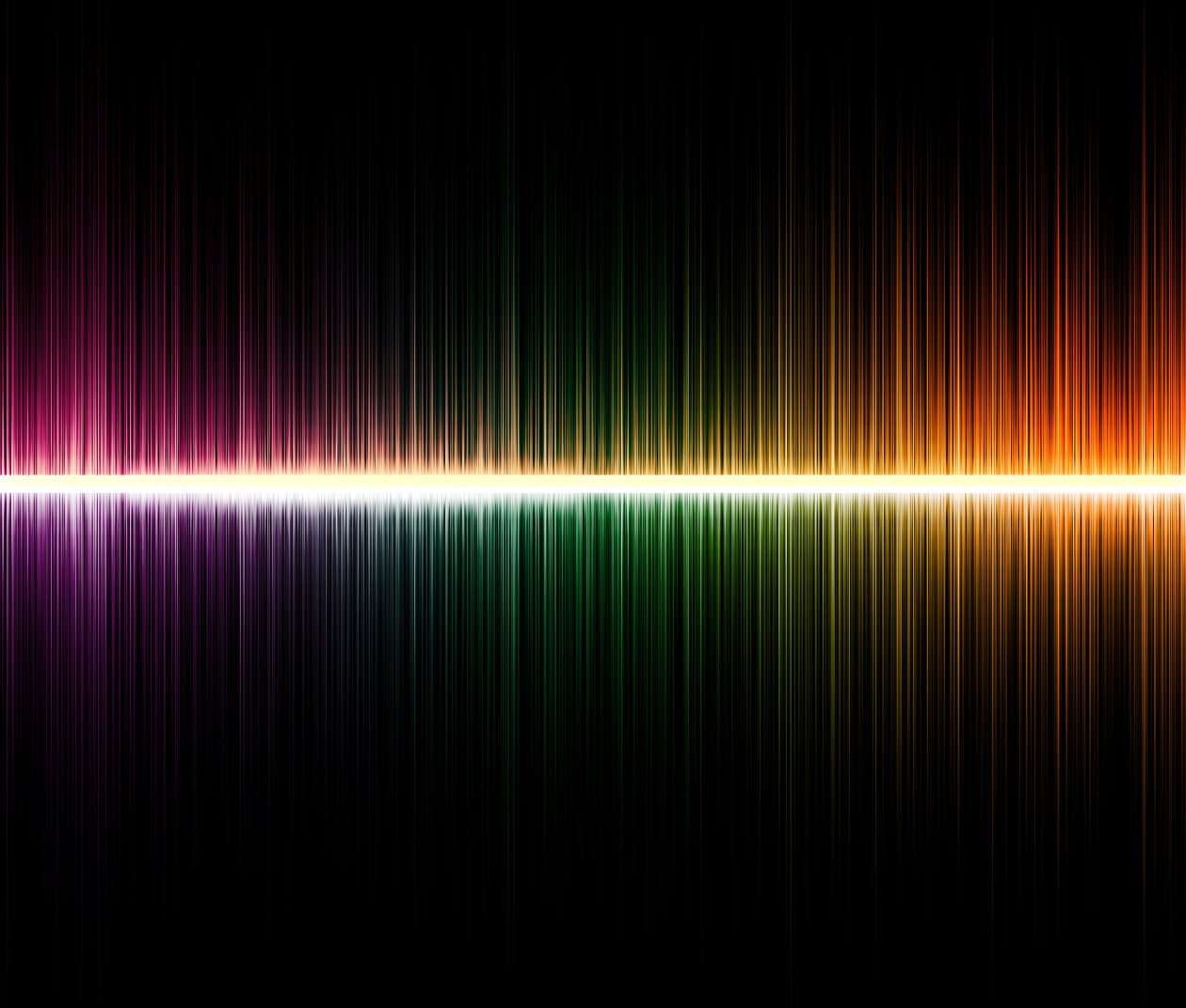 Colorful Waves Digital Art Abstract