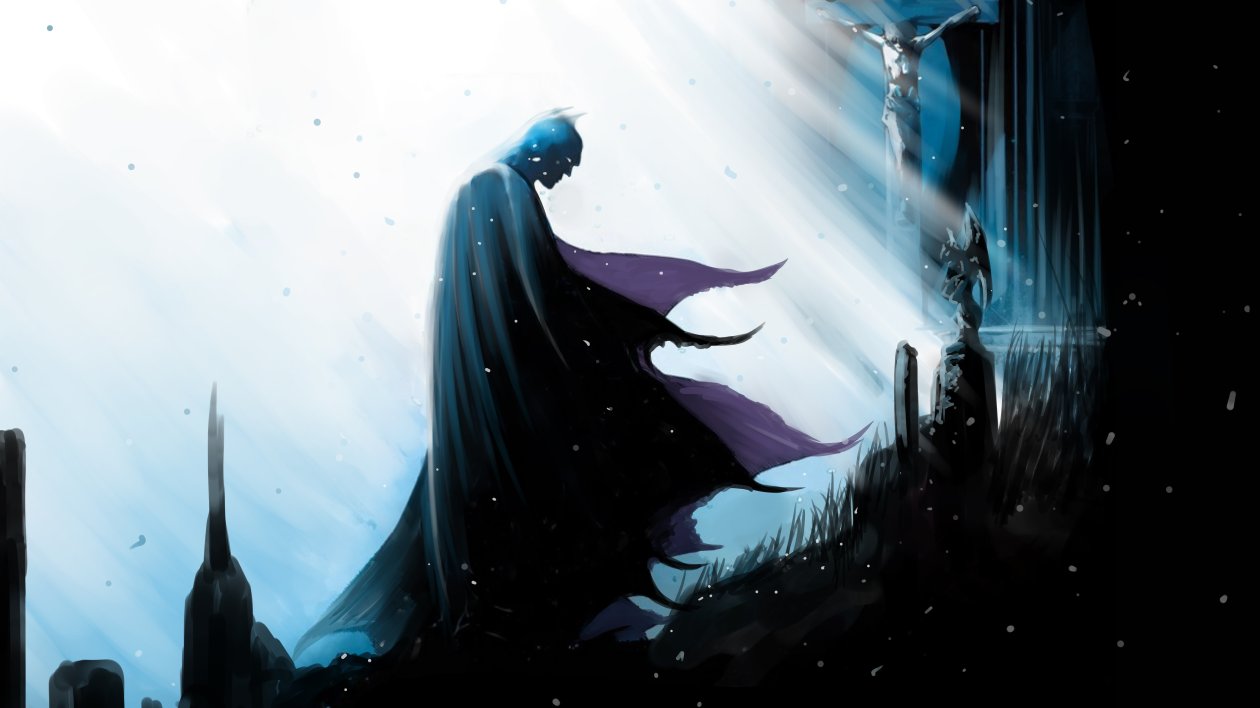 Batman Paint Art