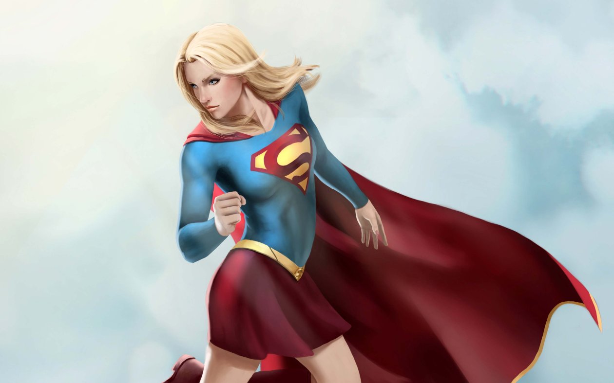 Supergirl Artwork 4k
