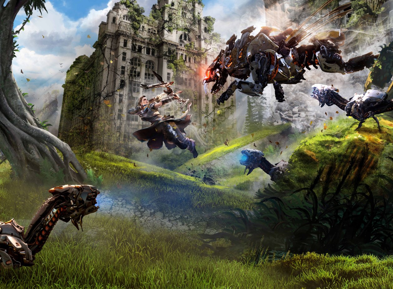 Horizon Zero Dawn 4k 2017