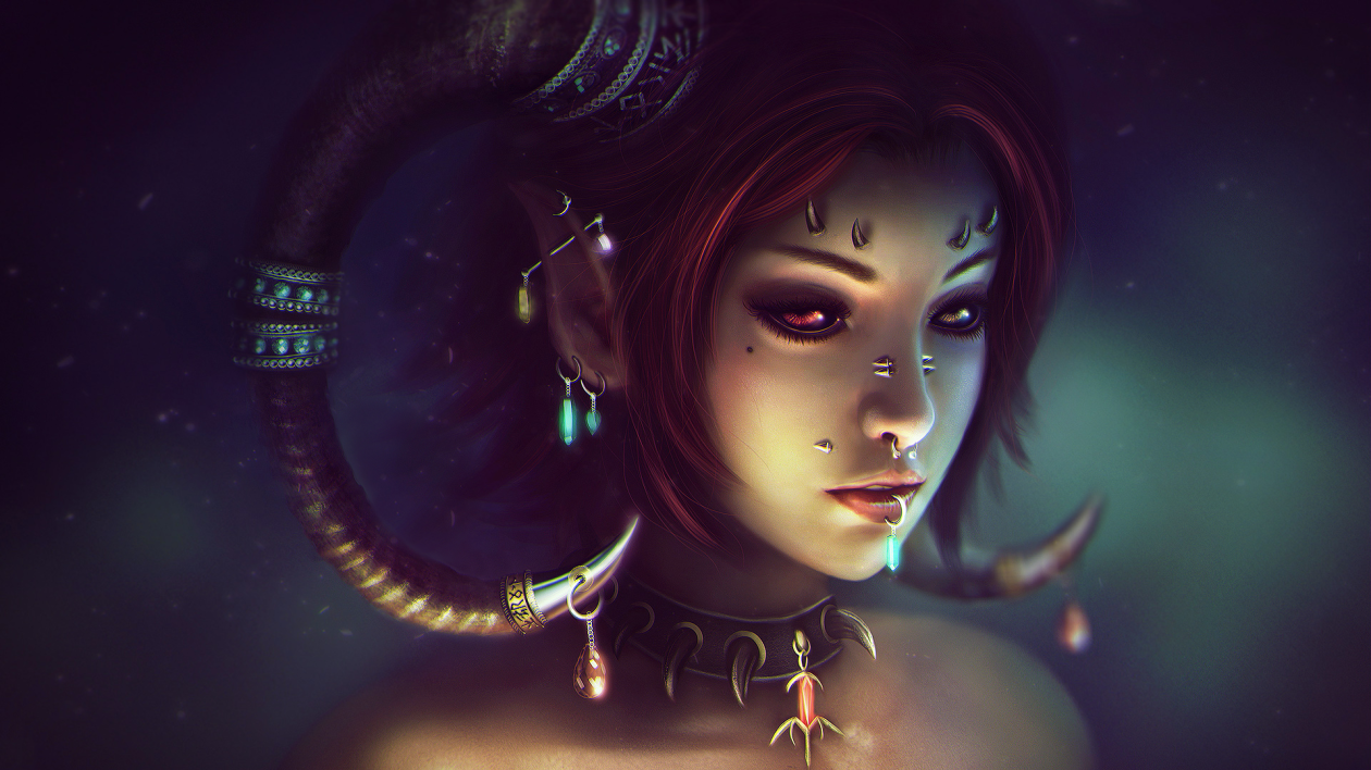 Anime Girl Fantasy Art