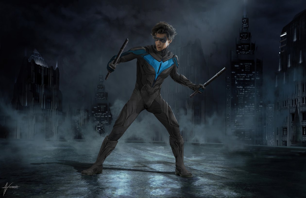 Titans Nightwing 5k