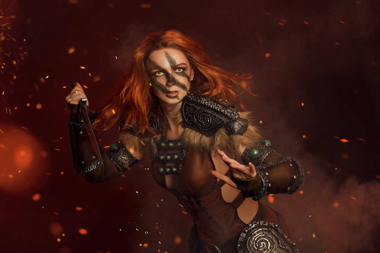 Aela Skyrim Cosplay 4k