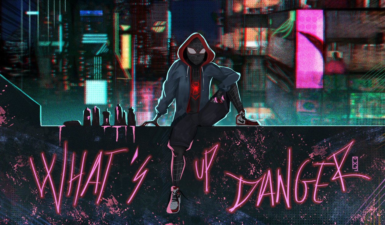 Spider Verse What Up Danger