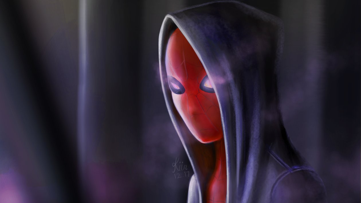 Spiderman In A Hoodie
