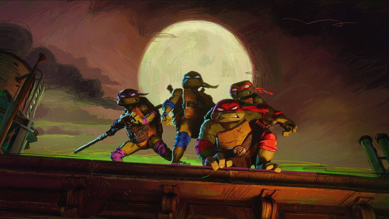 2023 Teenage Mutant Ninja Turtles Mutant Mayhem Movie 5k