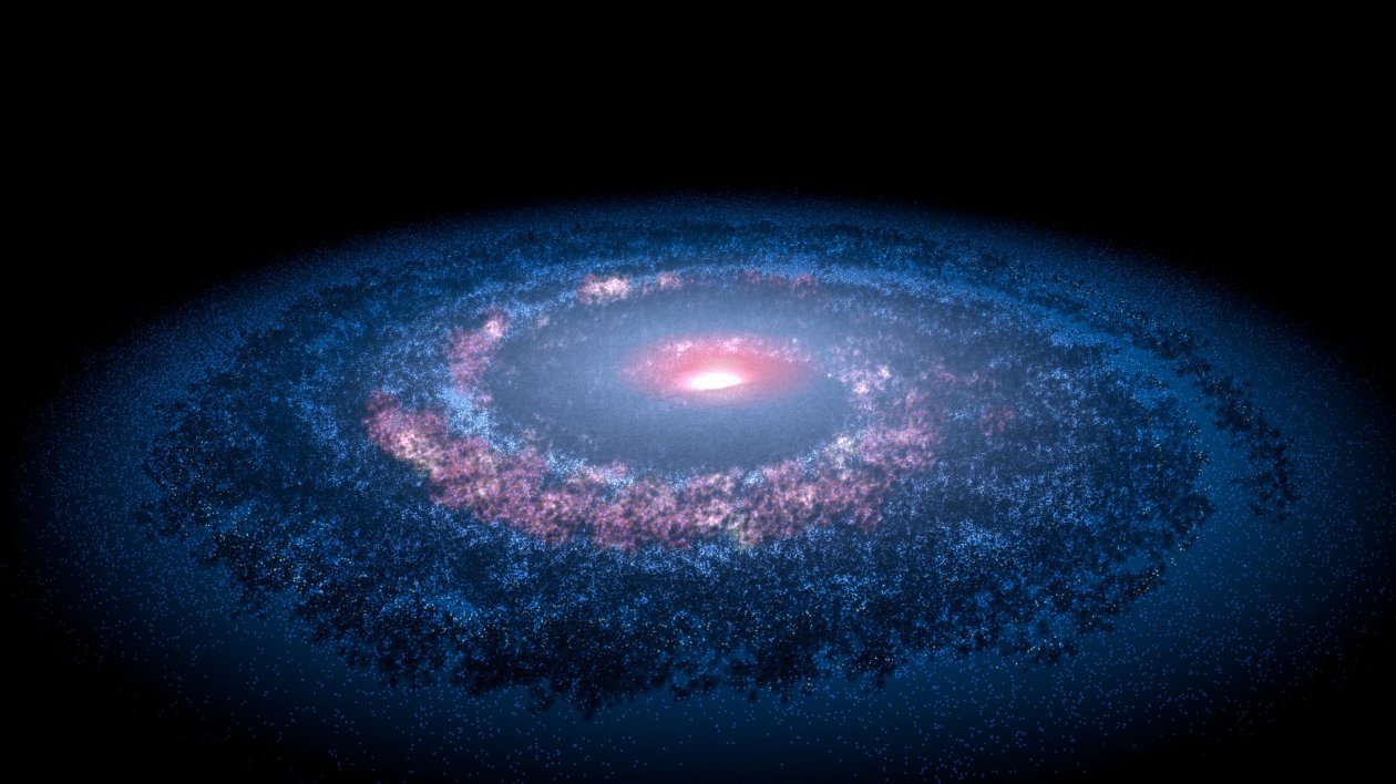 Milky Way Ellipses Space Universe