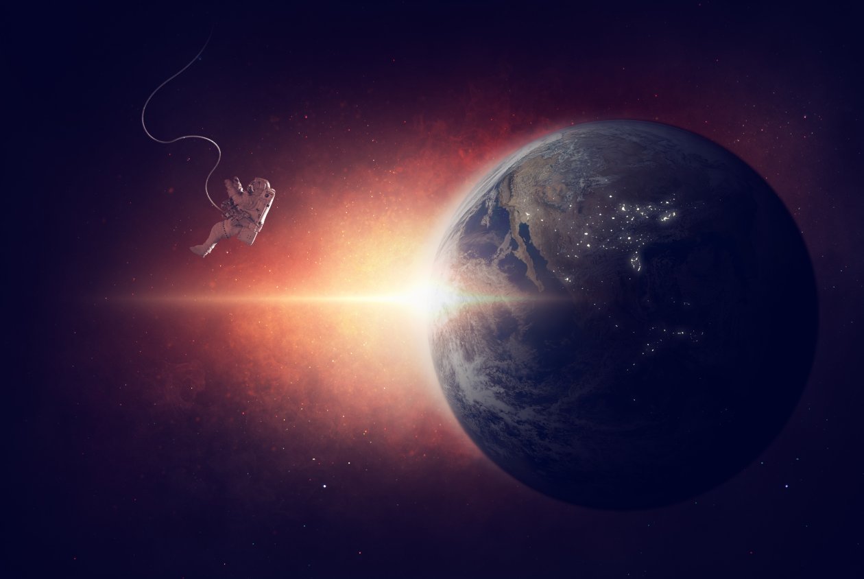 Astronaut Weightless Space 5k