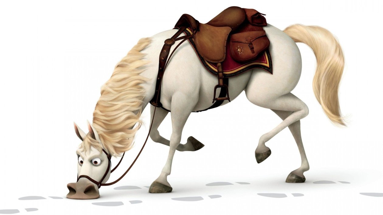 Horse In Tangled