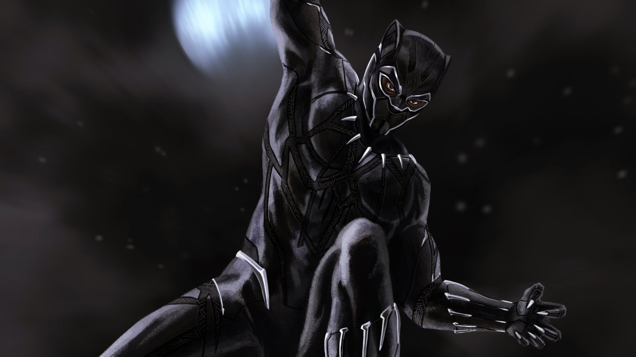 Black Panther Artwork 4k