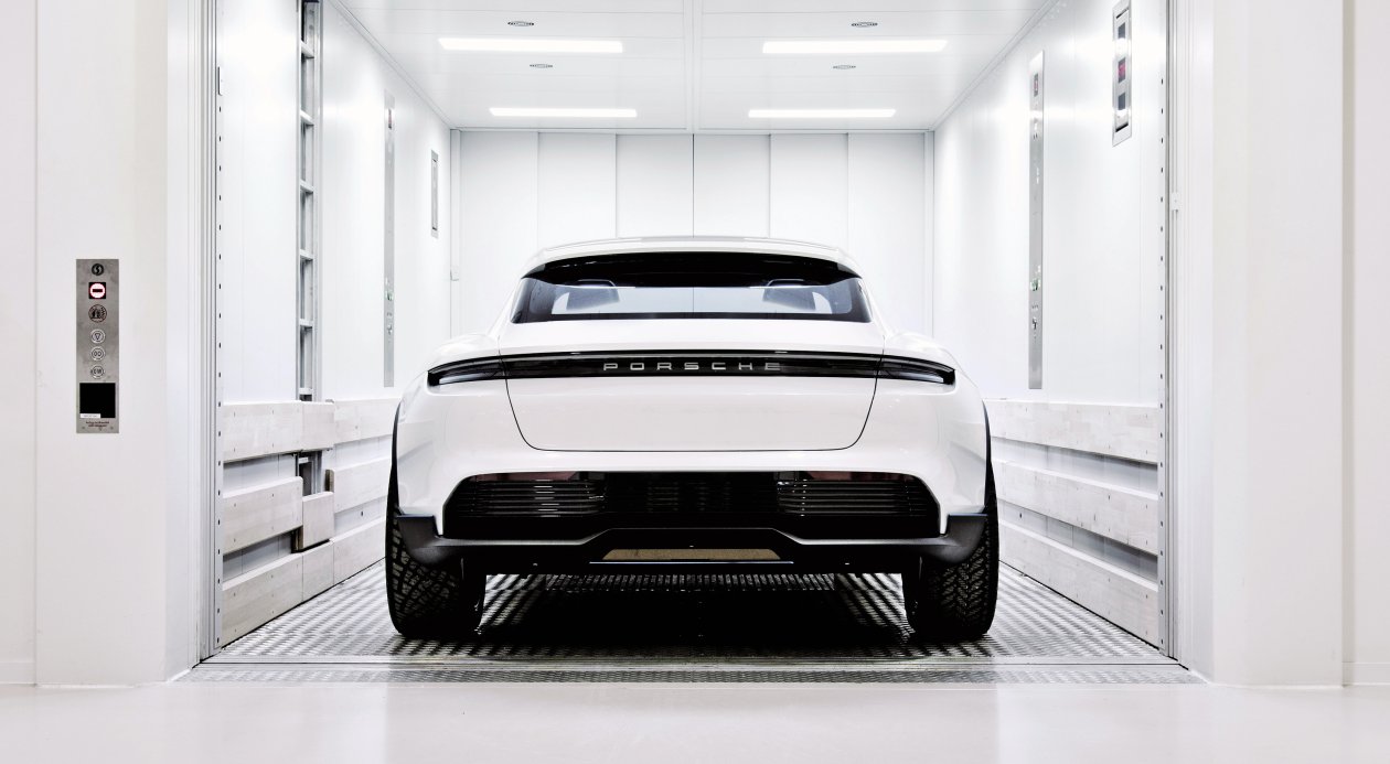 Porsche Mission E Cross Turismo 2018 Rear 4k