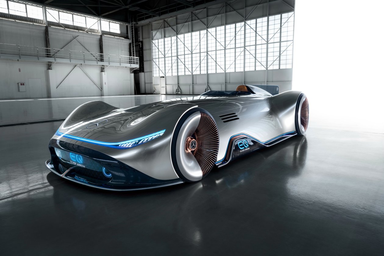 Mercedes Benz Vision EQ Silver Arrow 2018