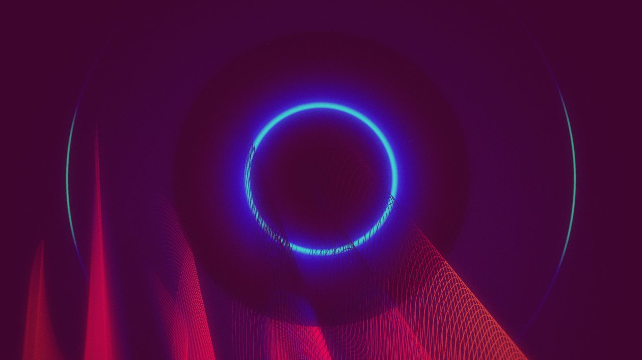 Abstract Sun Glow
