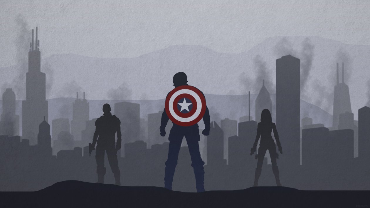 Captain America And His Team