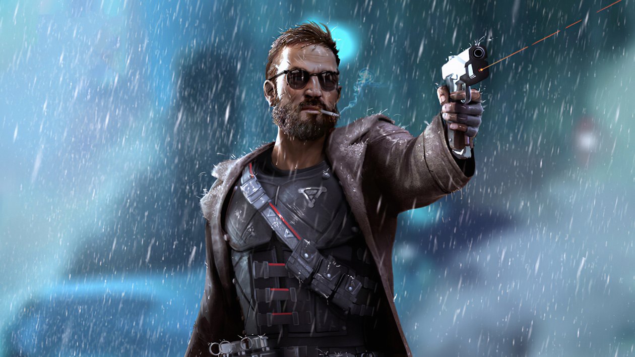 Fond d'écran Killer Man 4k