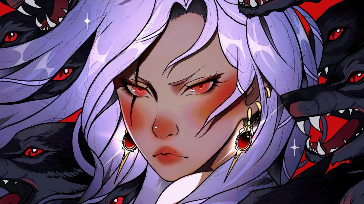 Wolf Stare Girl