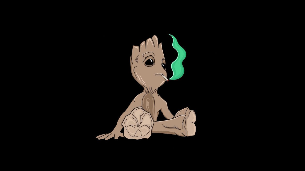 Baby Groot Minimal 5k