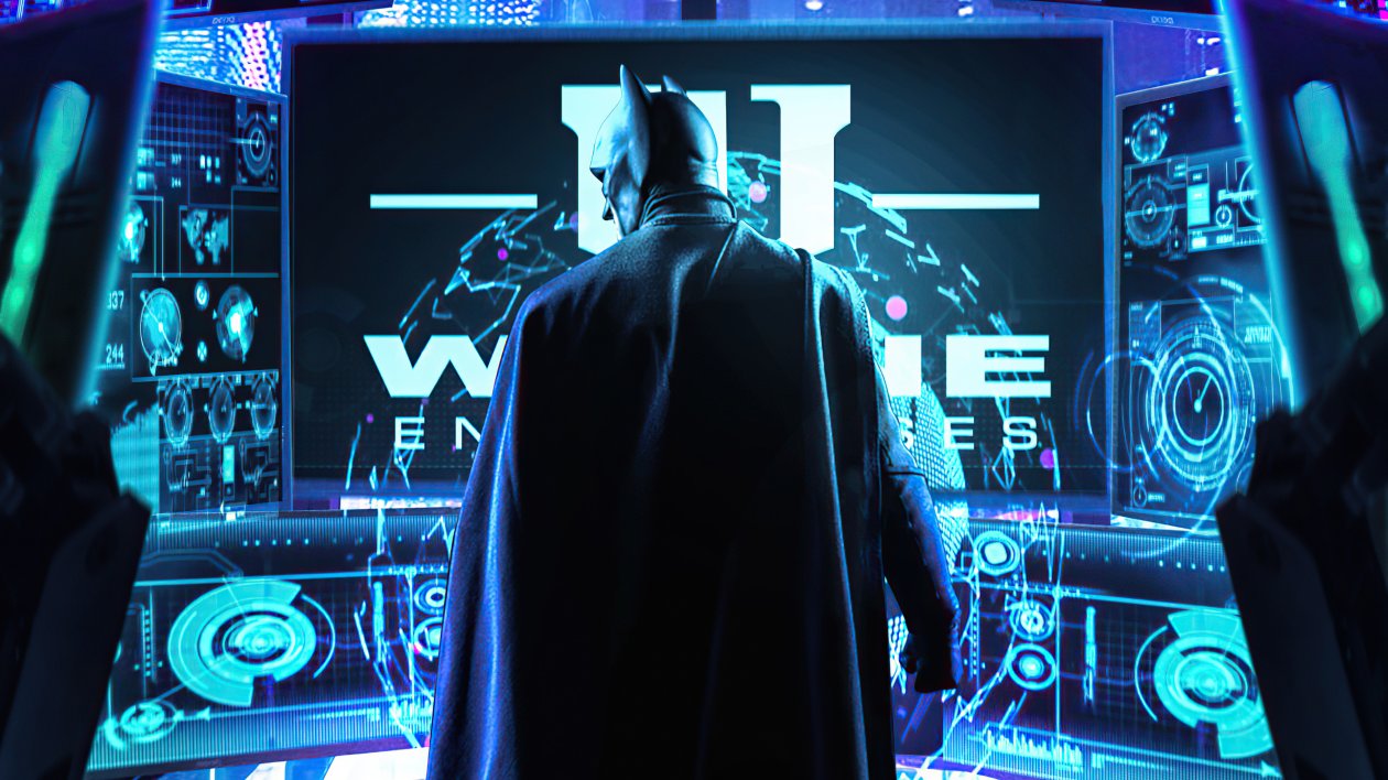 Cyberpunk City Scifi Batman