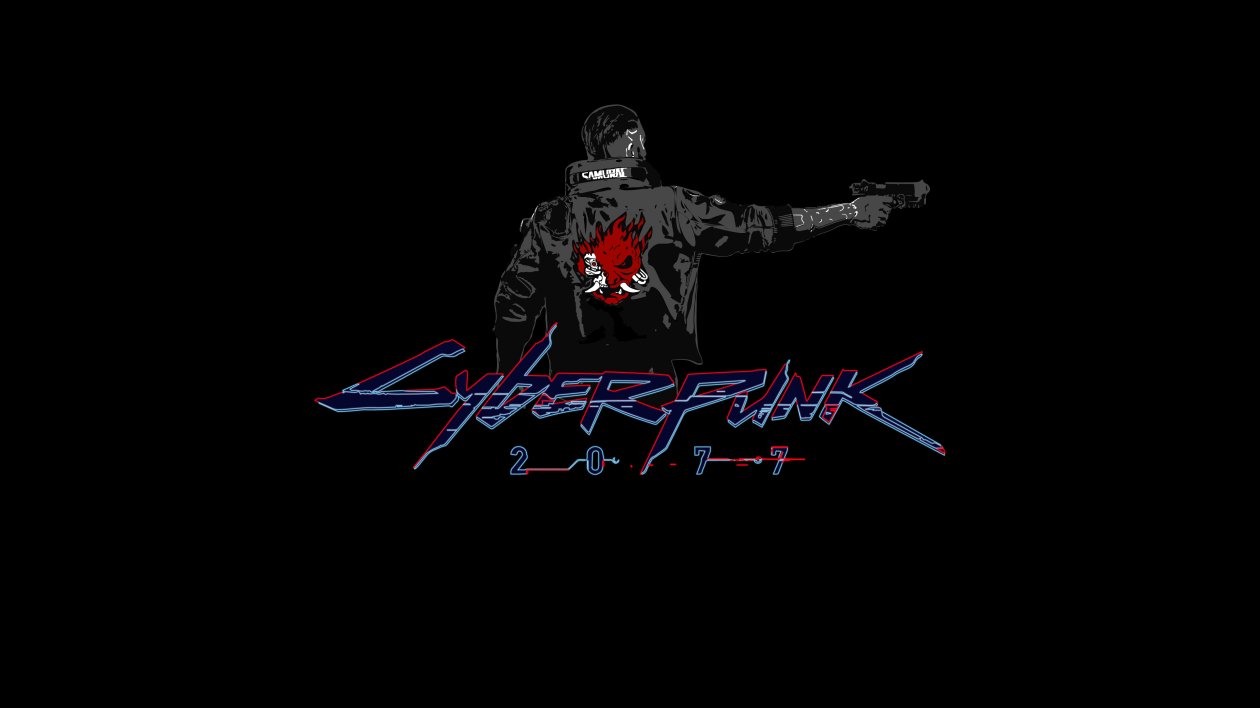Cyberpunk 2077 Minimal Dark 4k