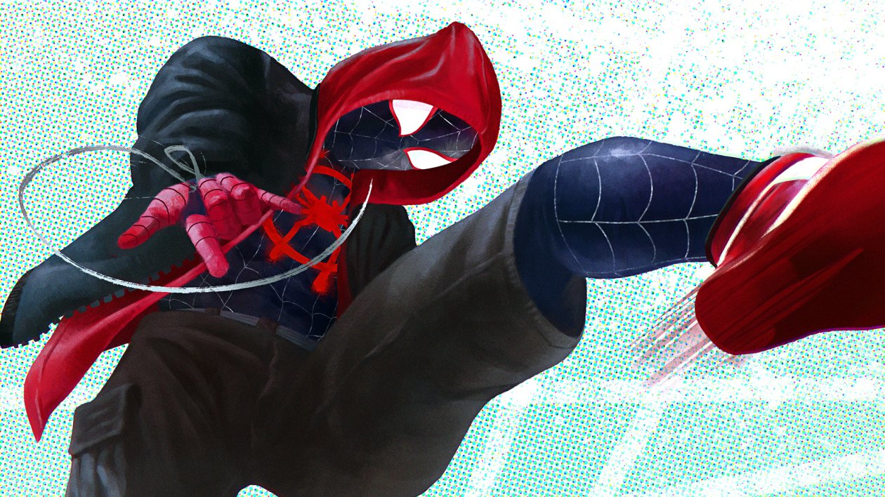 SpiderMan Into The Spider Verse New Artwork HD 2018