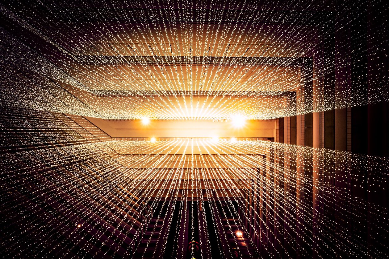 Lights Abstract 4k