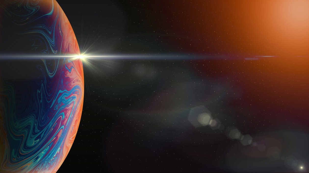 Ios 13 Abstract Desktop