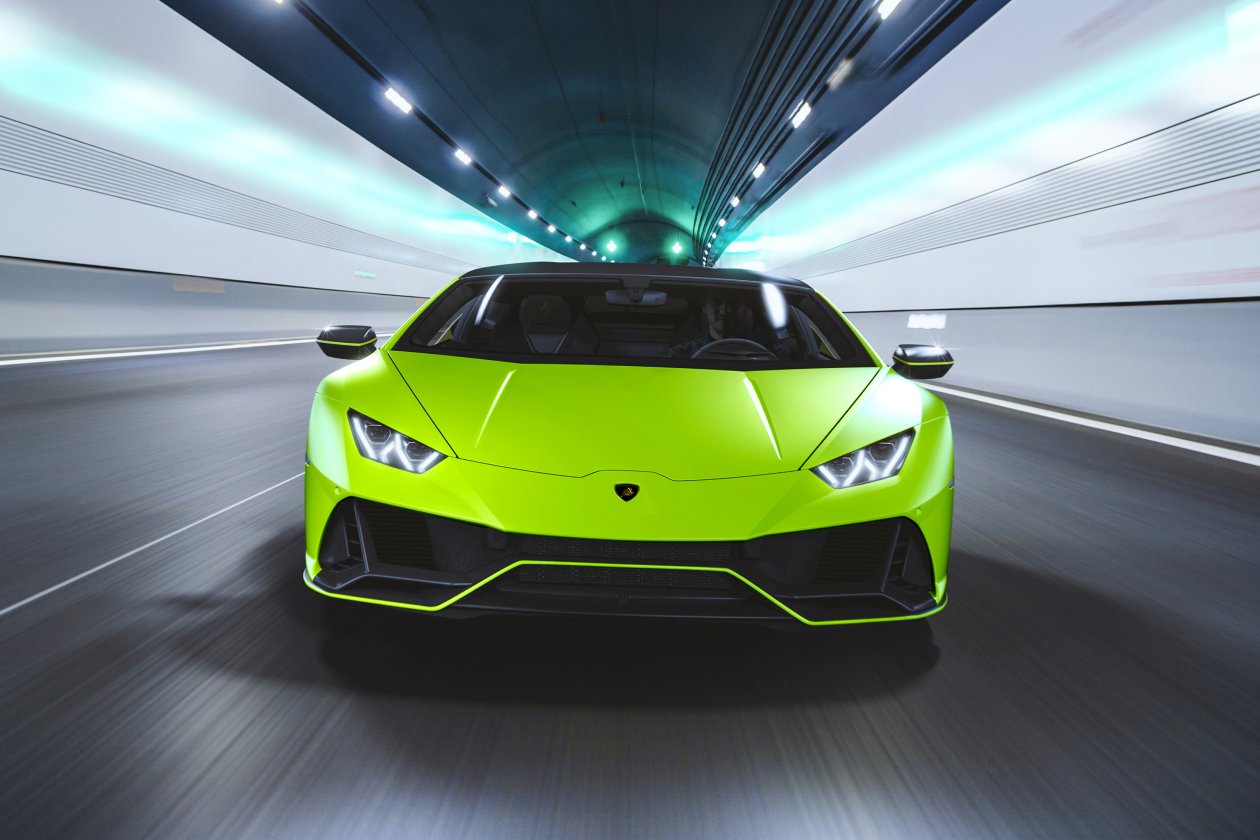 Lamborghini Huracan EVO Fluo Capsule 2020 4k