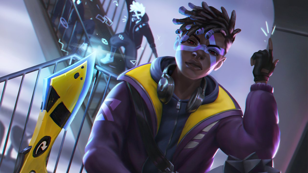 True Damage Ekko Fanart 4k