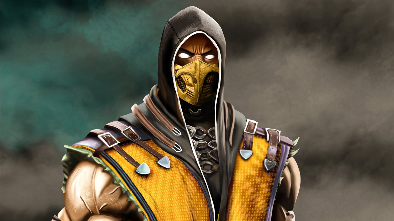 Scorpion From Mortal Kombat 5k