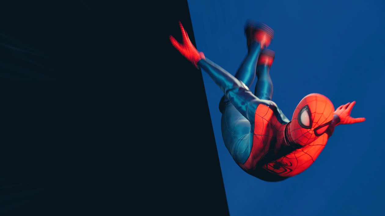 Marvel Spider Man Miles Morales Jumping 4k