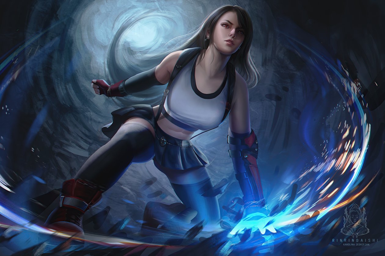Tifa Lockhart Final Fantasy 7 Remake 4k