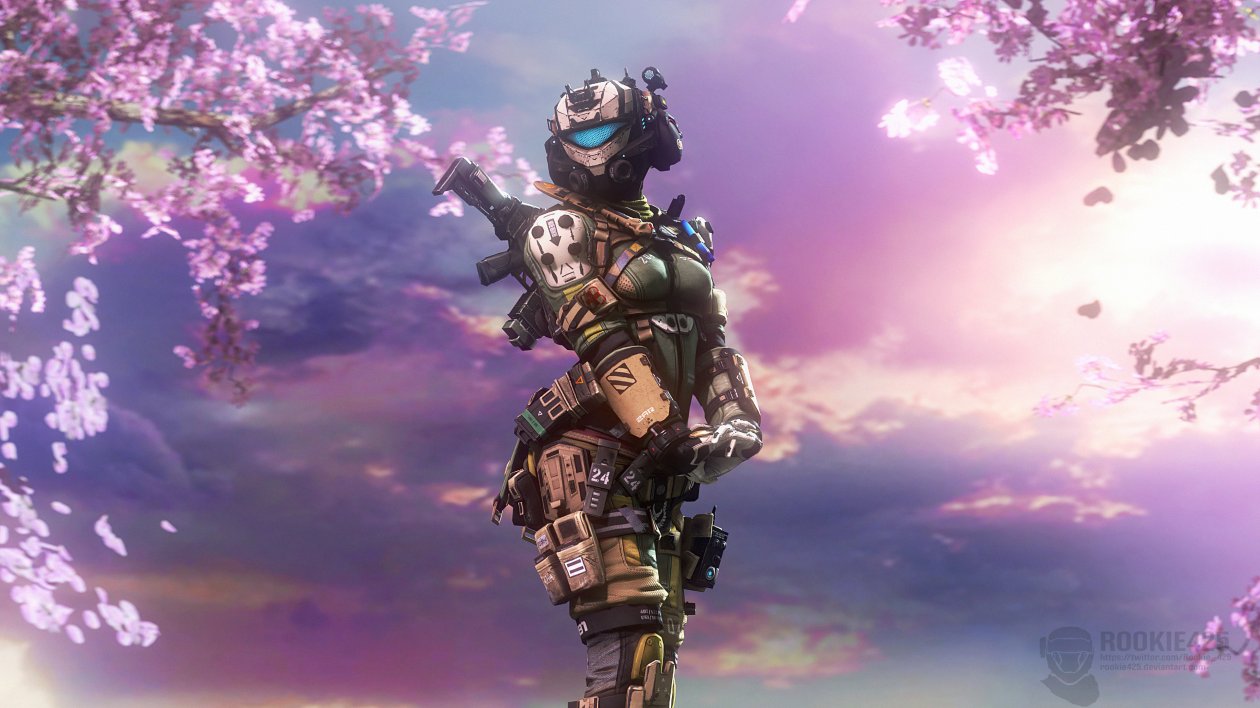 Titanfall Blossom 4k